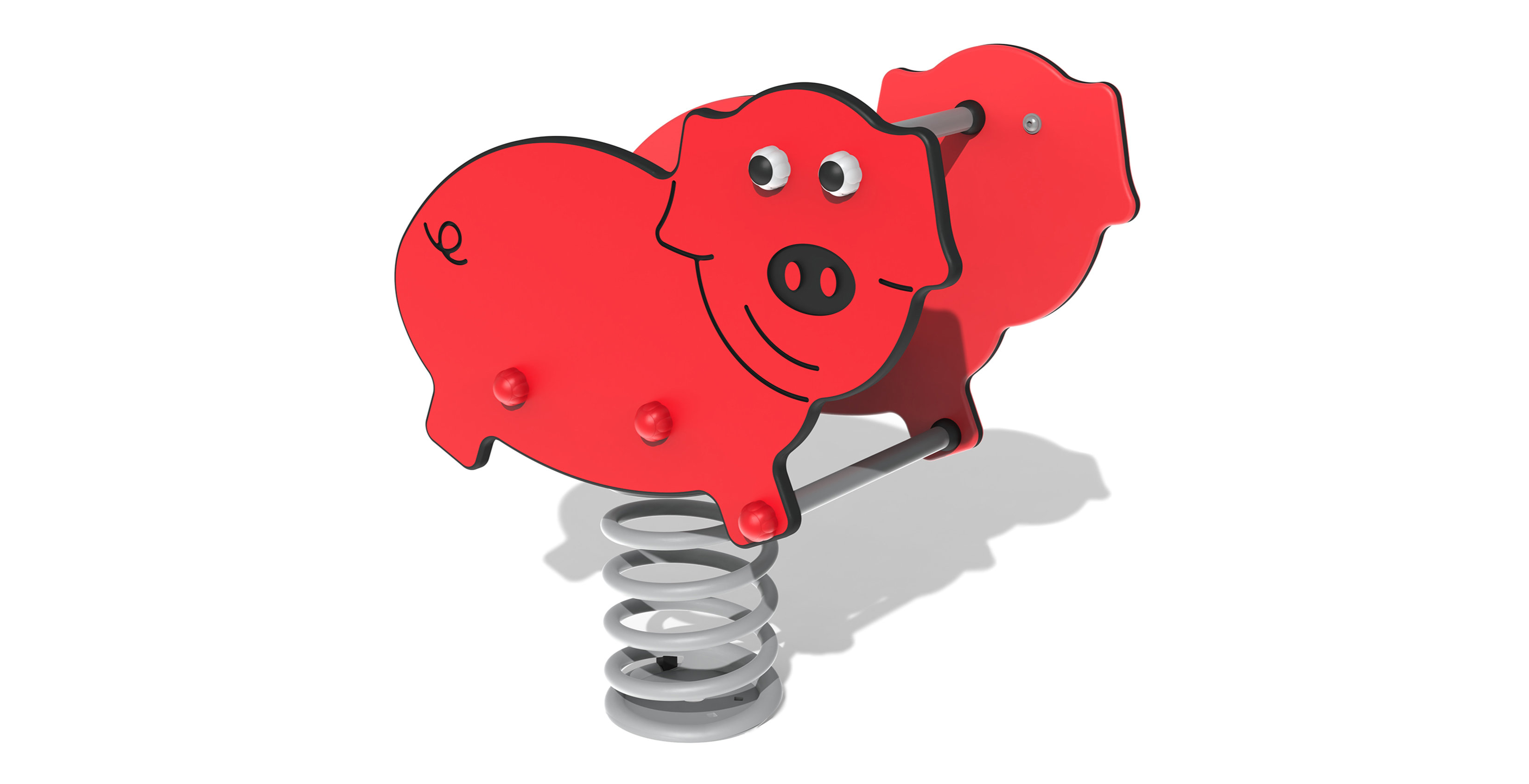 GL Jones Playgrounds - Porky Pig Springer